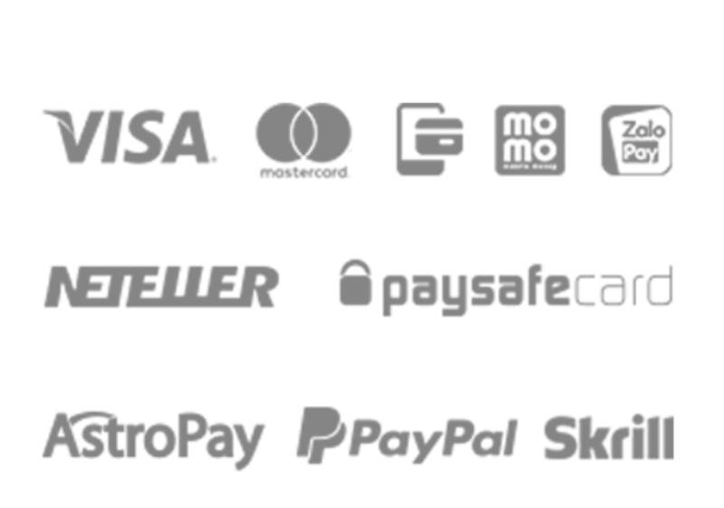 Nạp/Rút với đa kênh thanh toán