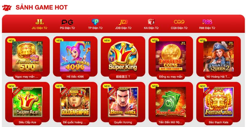 Nổ Hũ (Slots) – Vũ trụ quay hũ khổng lồ